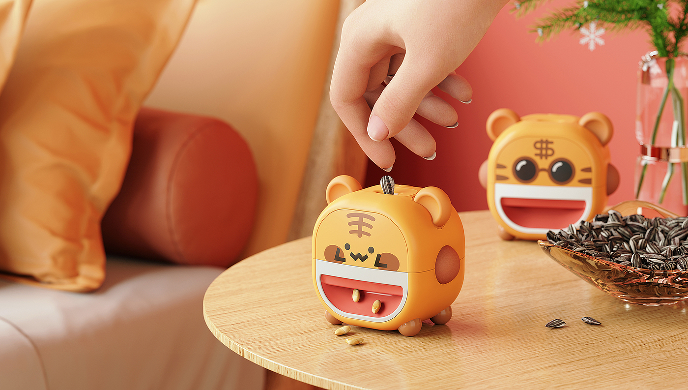 Melon seed machine，Lazy artifact，rabbit，Little Tiger，
