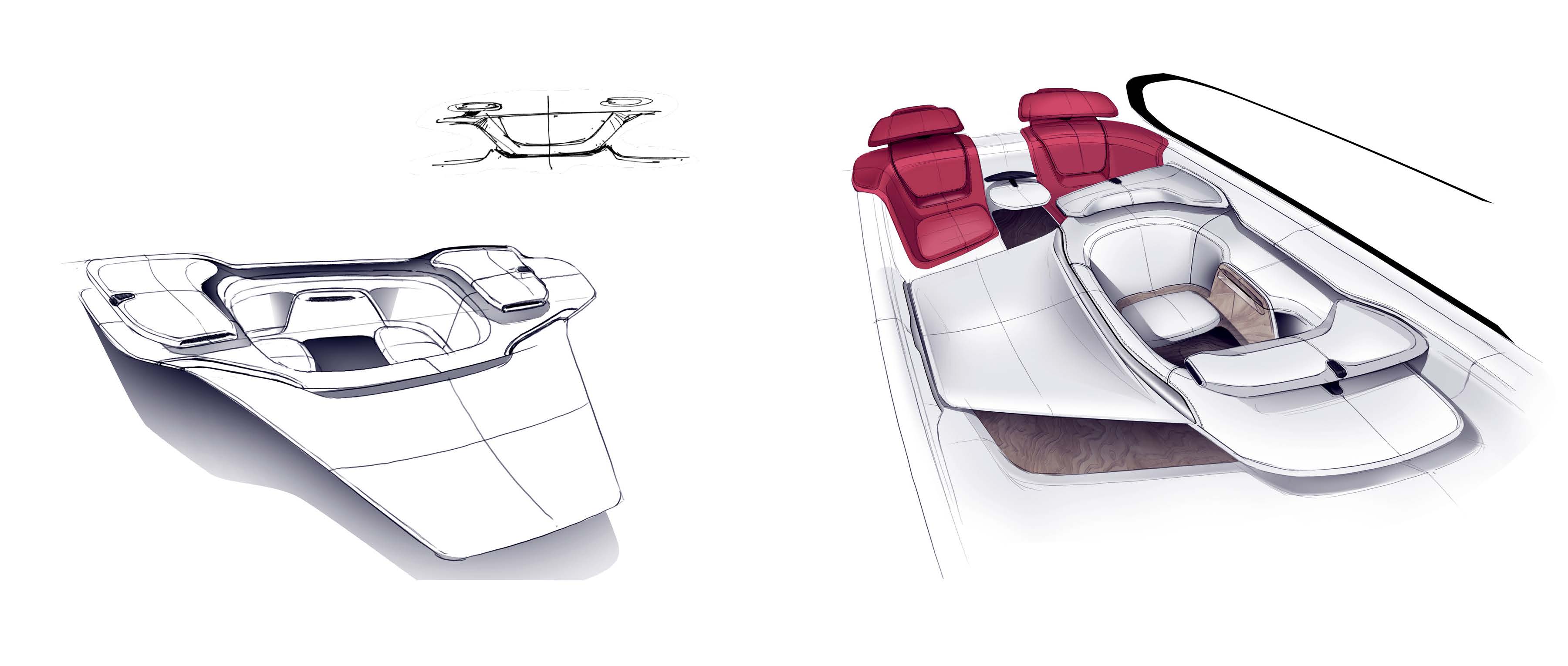 Volvo concept car，Graduation project，ArtCenter，volvo，Family Travel，