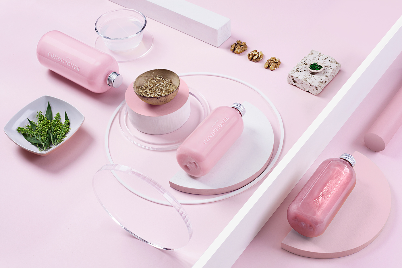 color，packing design，Toiletries，Render，container，shampoo，