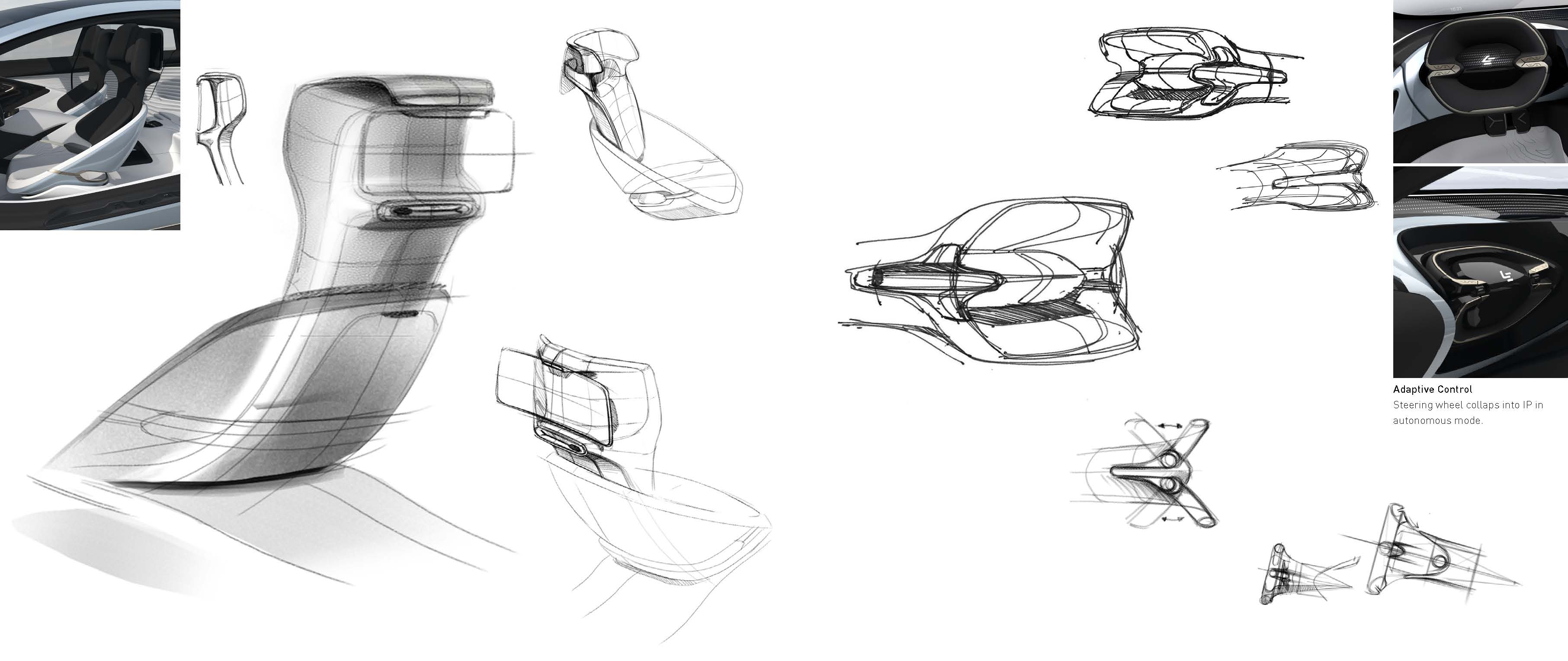 Concept Car，Concept interior，interiorconcept，lesee，faradayfuture，