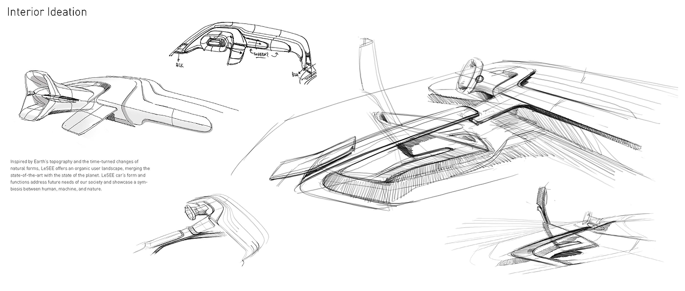 Concept Car，Concept interior，interiorconcept，lesee，faradayfuture，