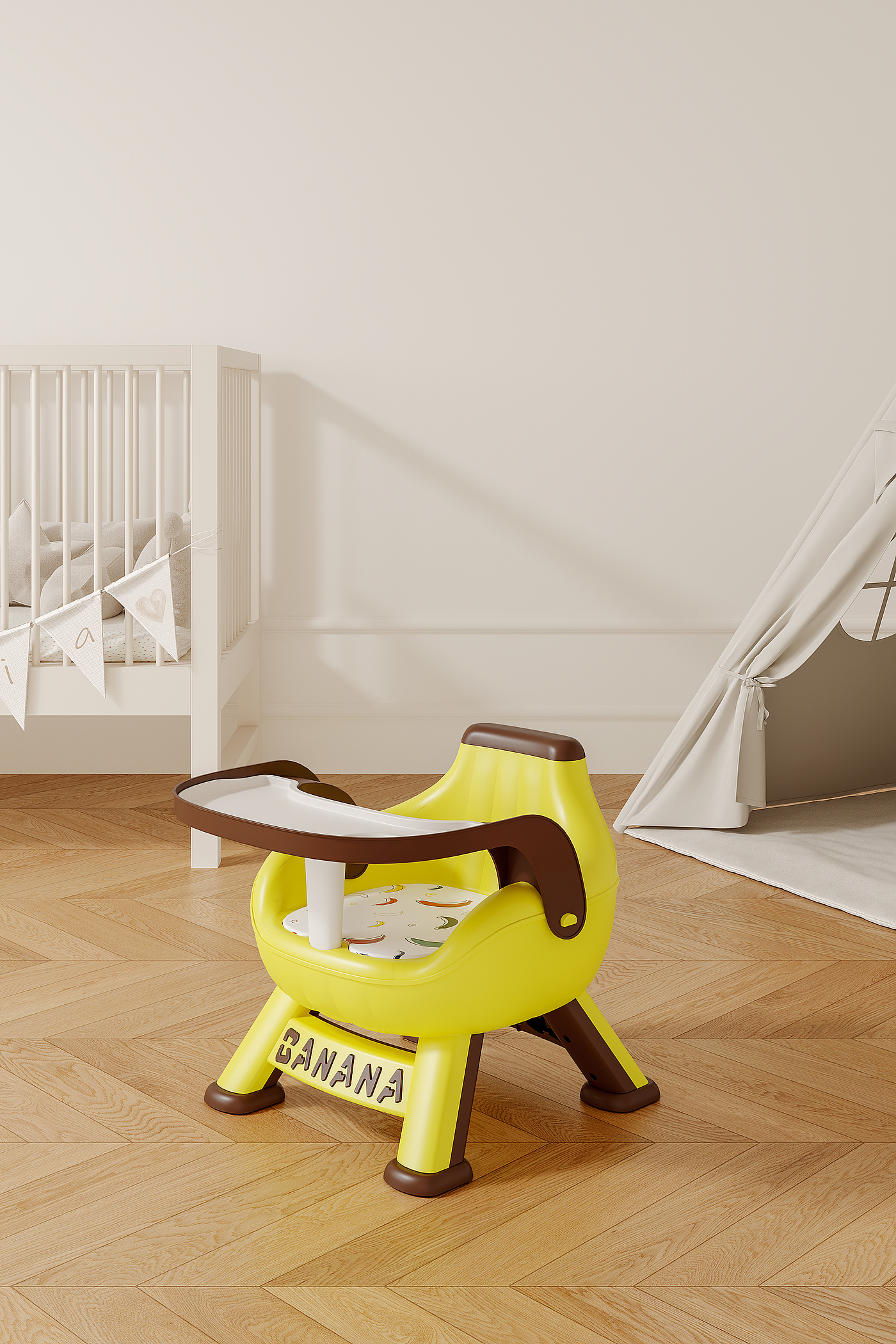 Maternal and infant products，Children's Call Chair，chair，industrial design，