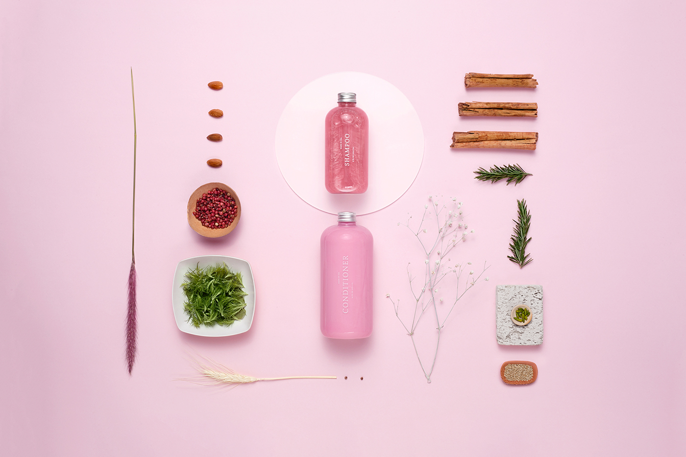 color，packing design，Toiletries，Render，container，shampoo，