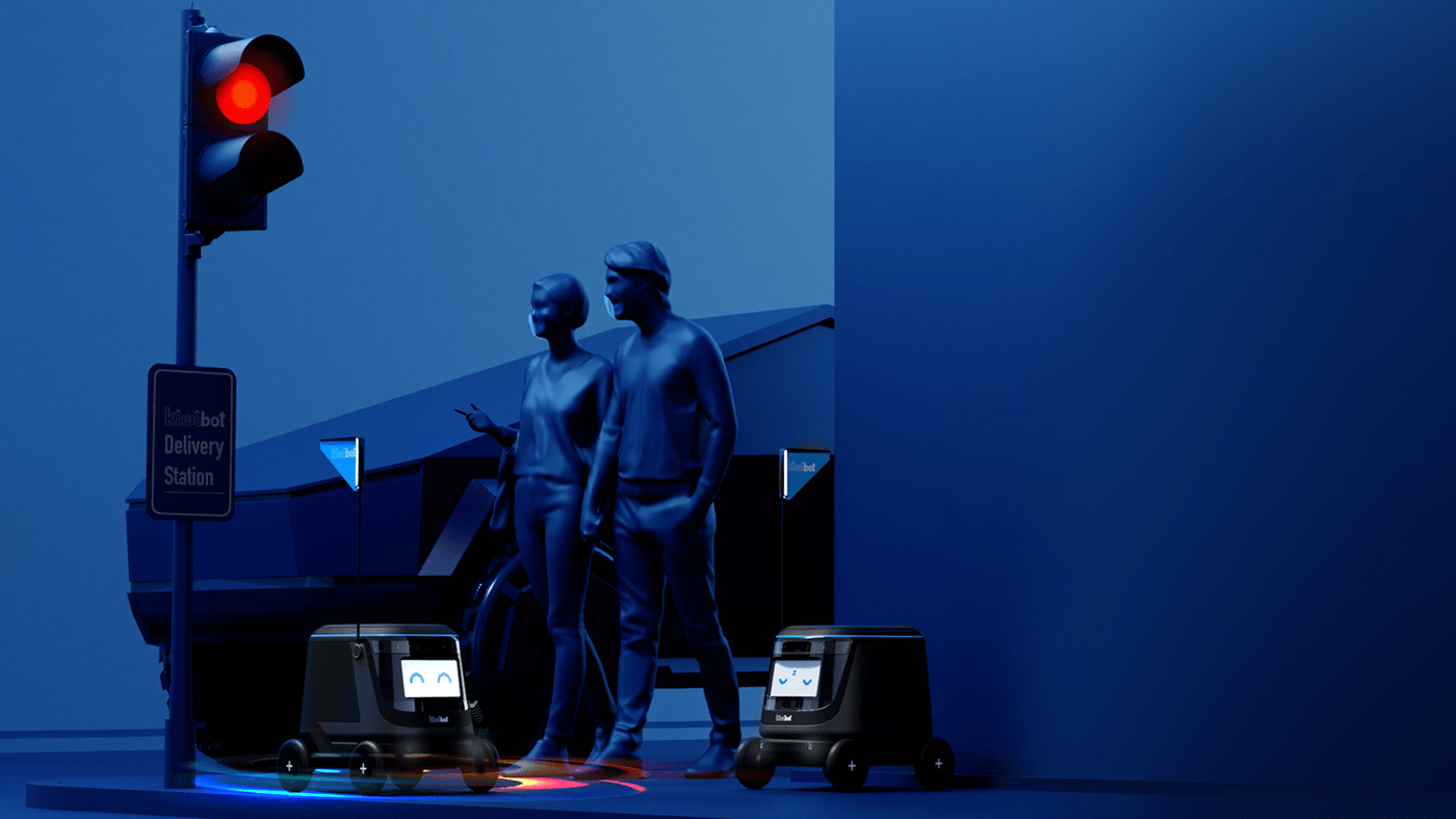 Kiwibot plus，robot，intelligence，