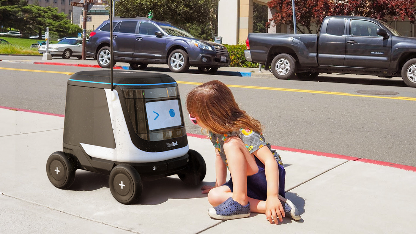 Kiwibot plus，robot，intelligence，