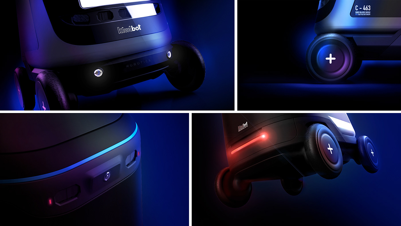 Kiwibot plus，robot，intelligence，