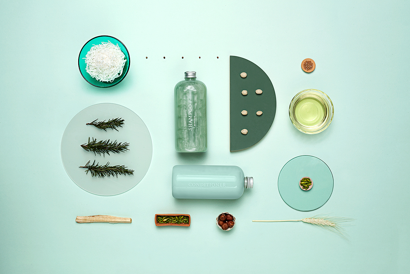 color，packing design，Toiletries，Render，container，shampoo，