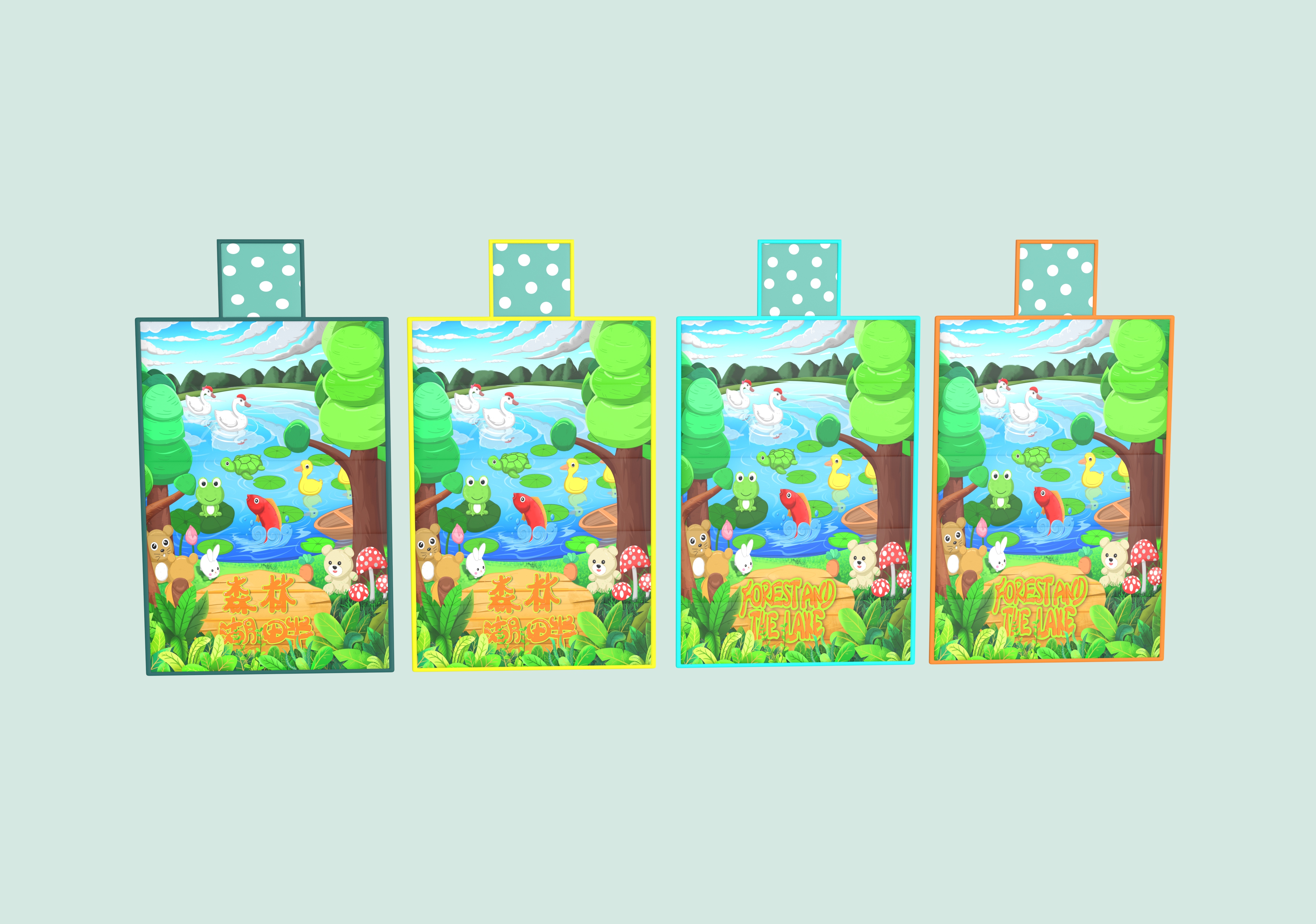 Baby Crawling Mat Design，