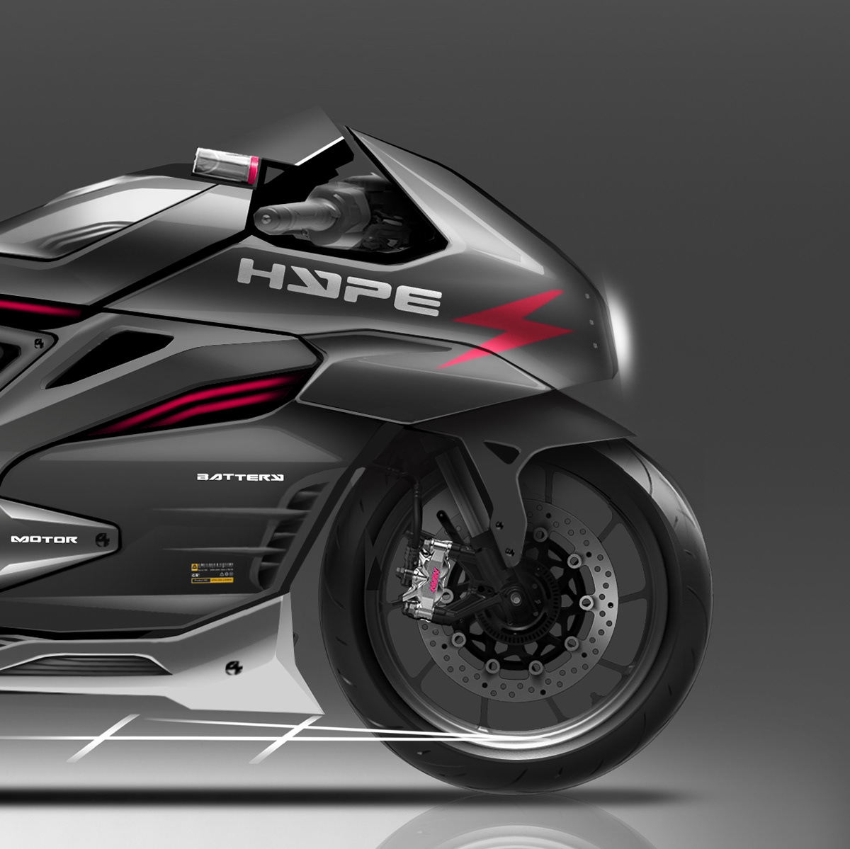 Electric motorcycle，motorcycle，vehicle，Conceptual art，