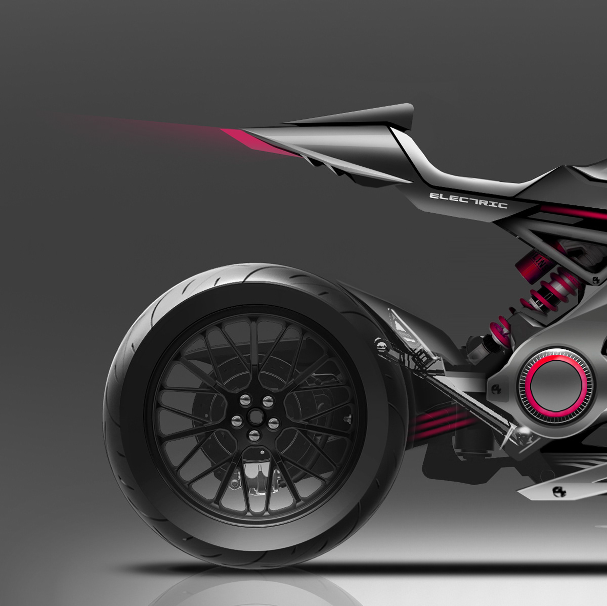Electric motorcycle，motorcycle，vehicle，Conceptual art，