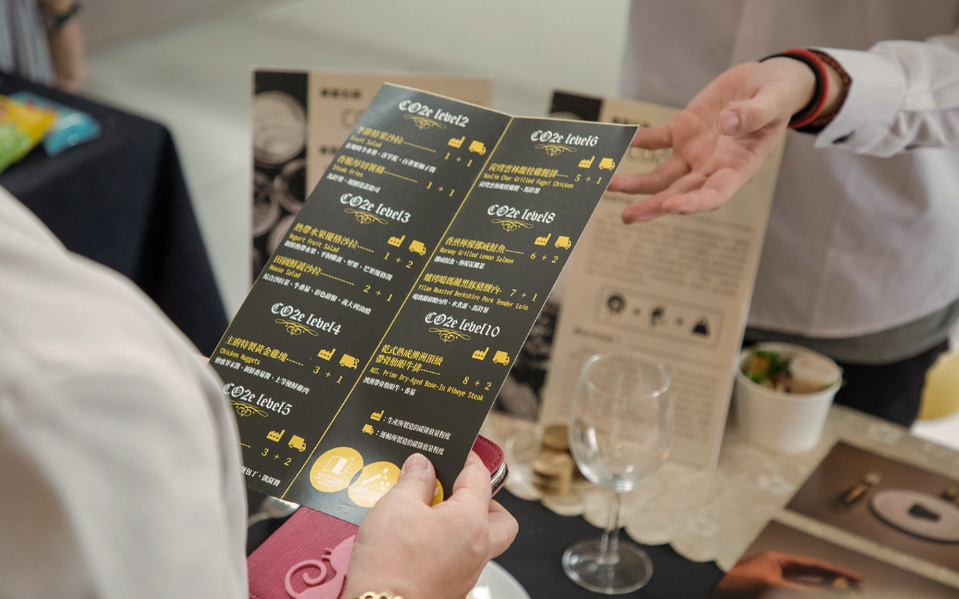 CO2 EATION，tableware，Interaction design，Carbon emissions，