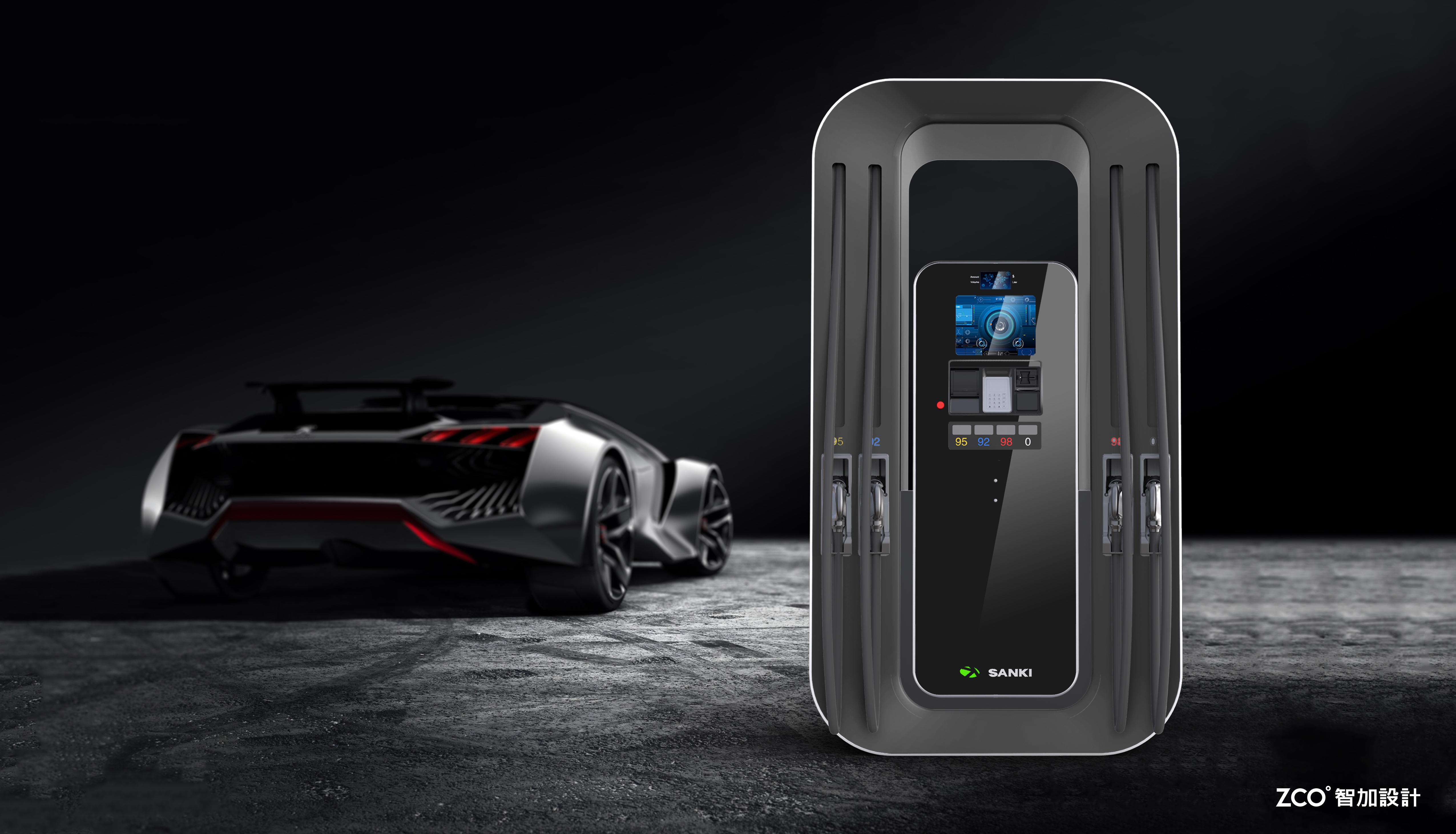 Zhijia design，communal facilities，Filling machine，intelligence，