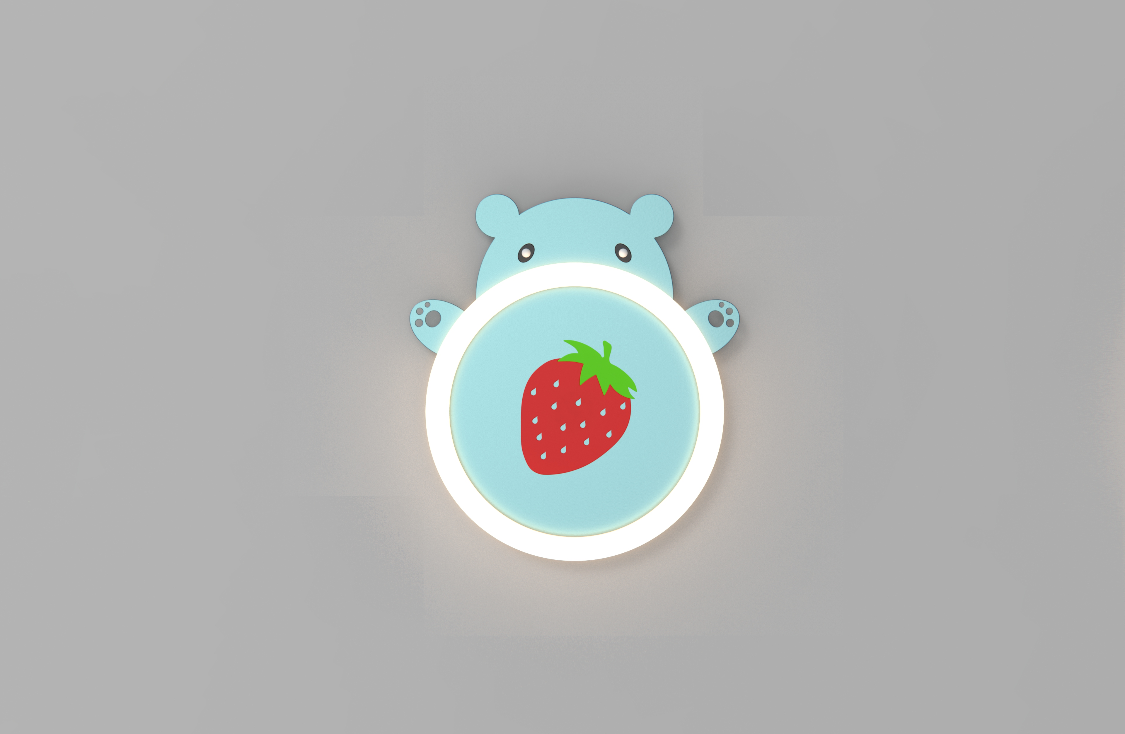 Lighting, children's lights, simple, cute，