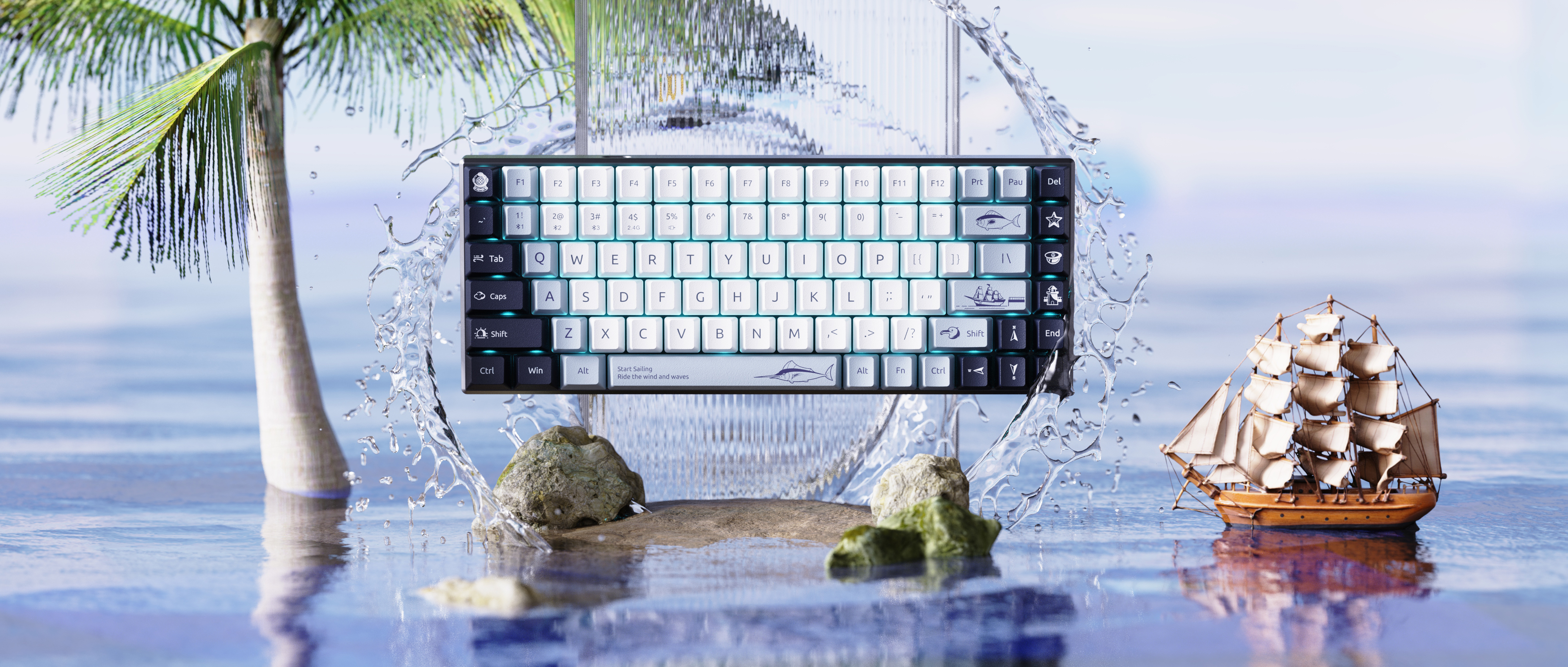 keyshot，3d，rhino，keyboard，product design，industrial design，Key cap，