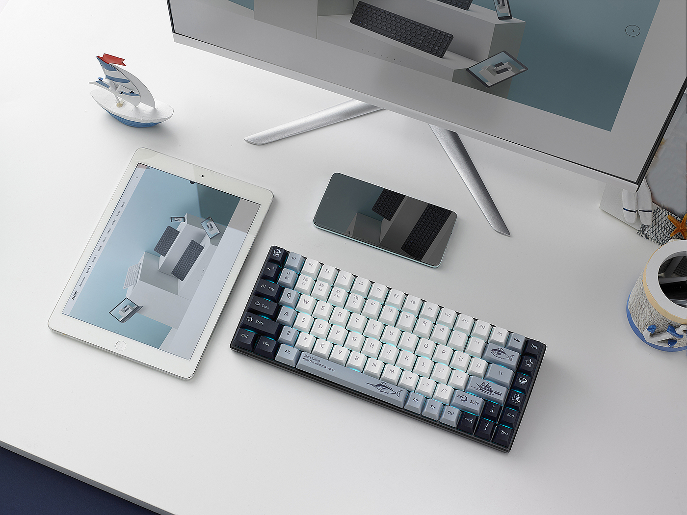 keyshot，3d，rhino，keyboard，product design，industrial design，Key cap，