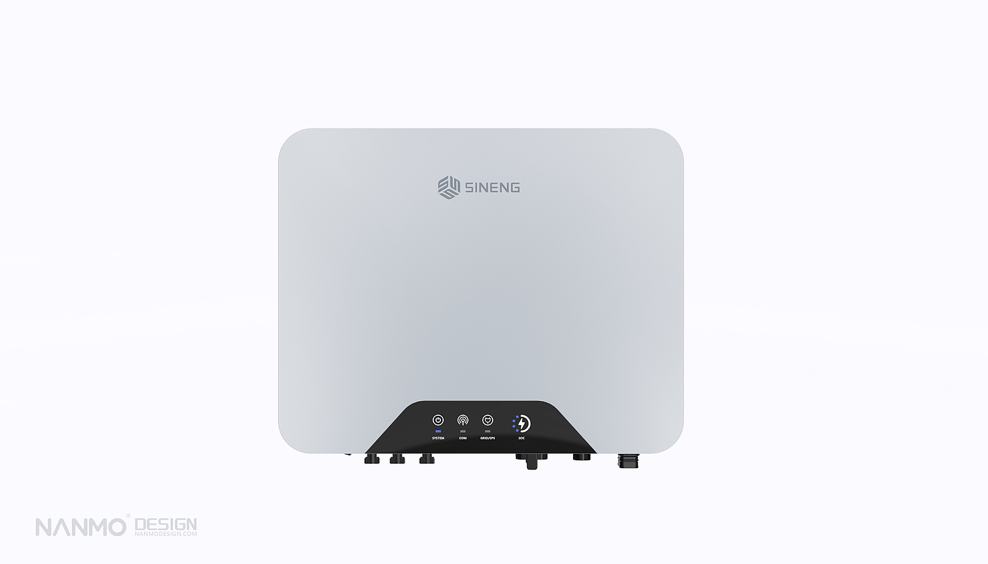 industrial design，Photovoltaic inverter，Intelligent technology，Serial design，