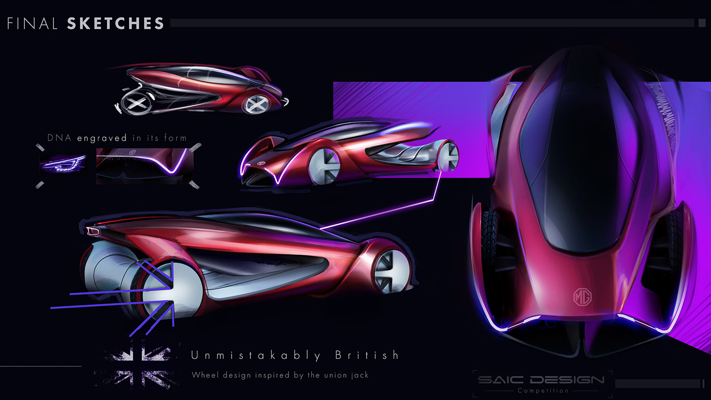 Sports car，Electric vehicle，cgi，