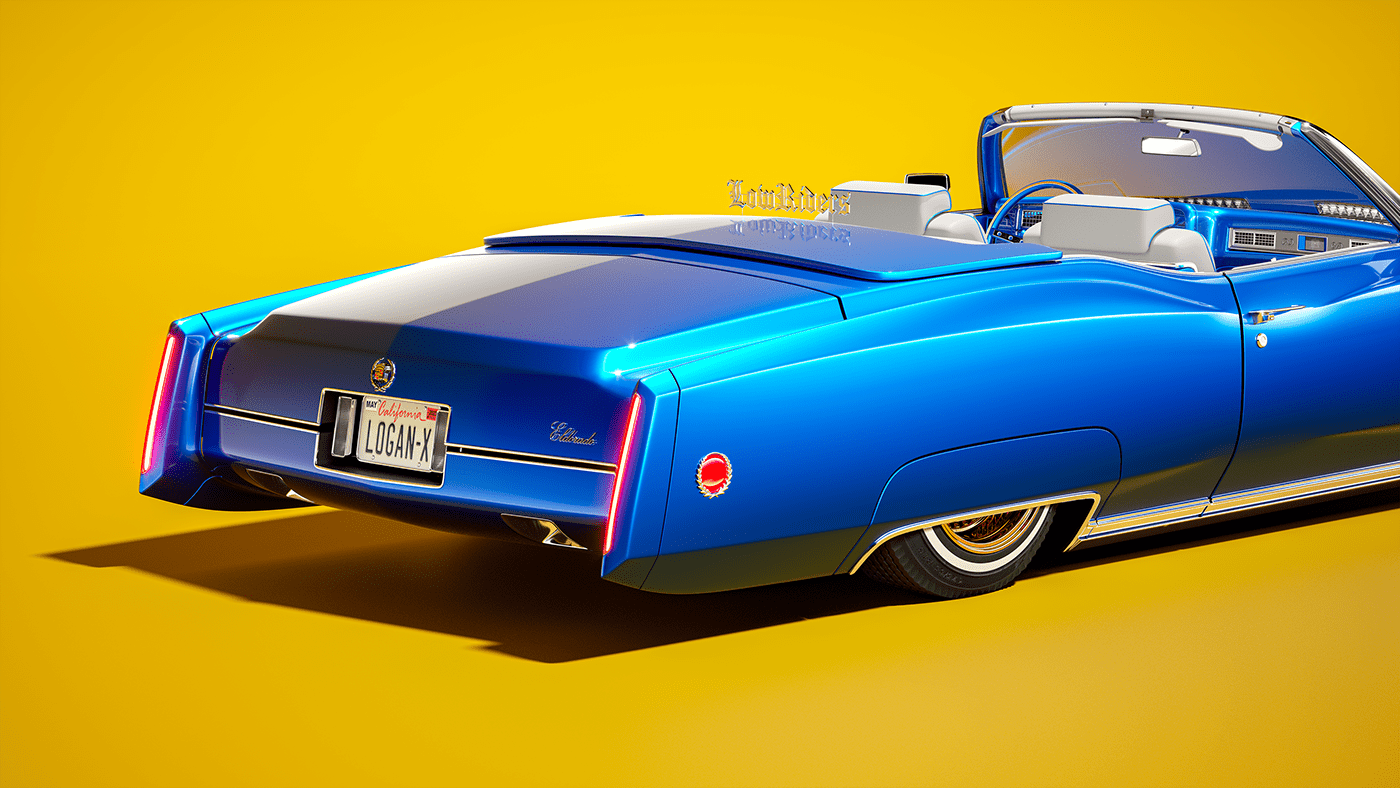 Cadillac，Vintage car，Render，