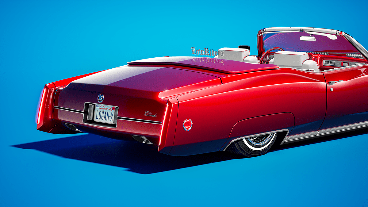 Cadillac，Vintage car，Render，