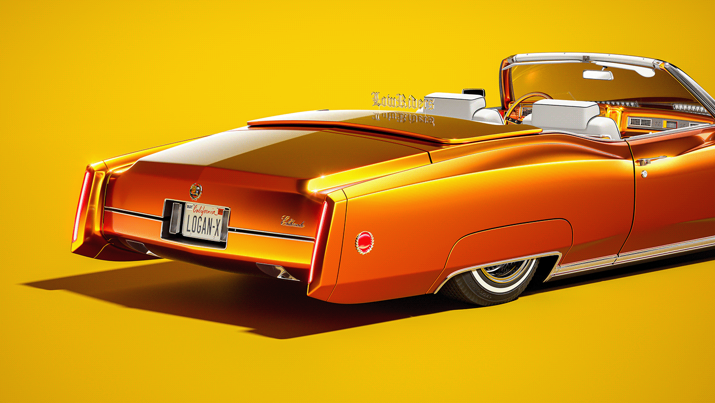 Cadillac，Vintage car，Render，