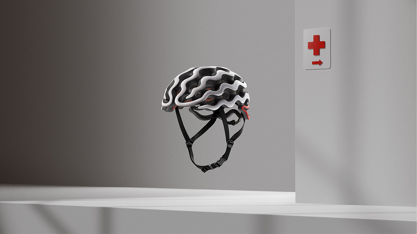Helmet，Bicycle，Warning，security，