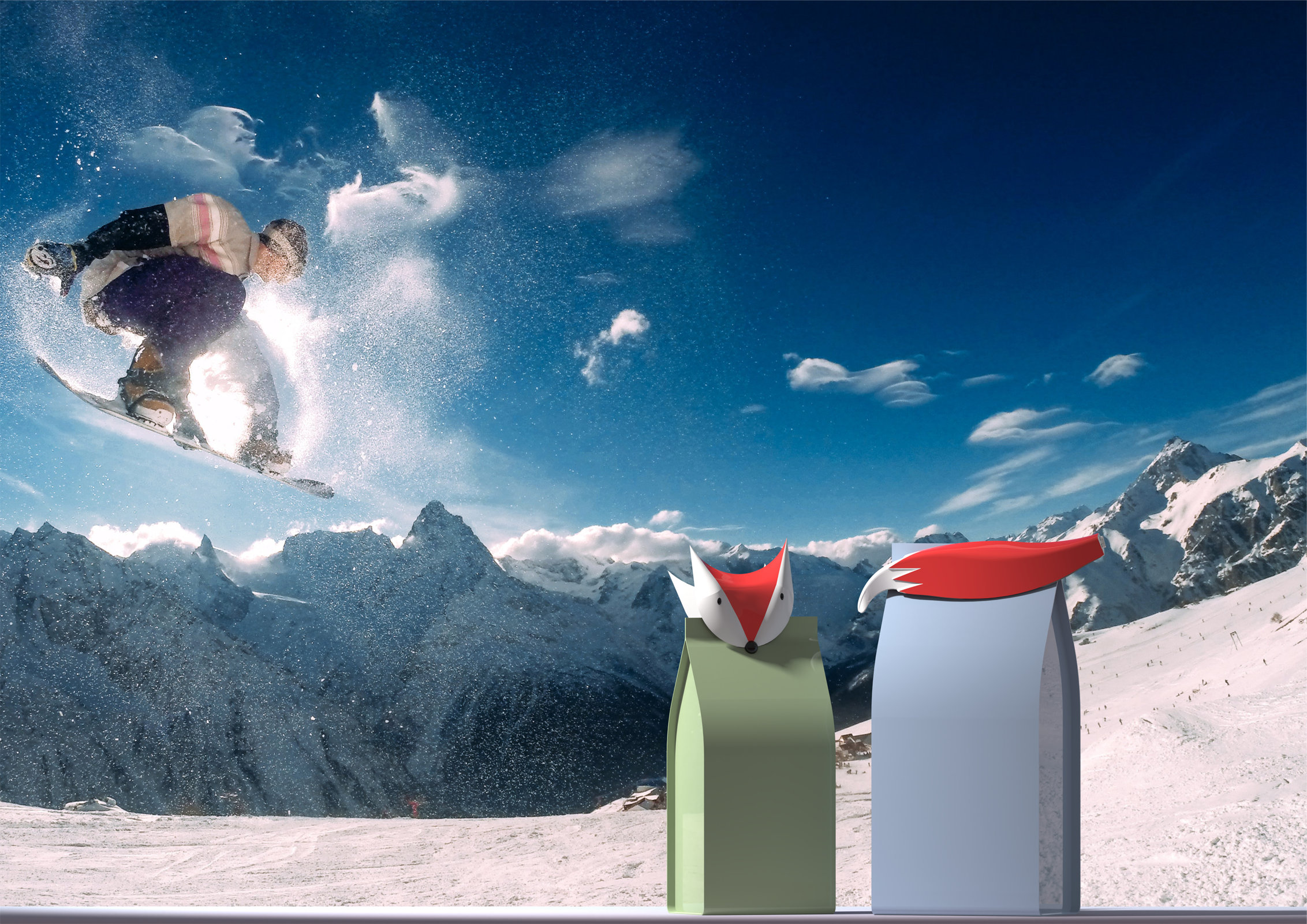 Sealing clip，product design，fox，