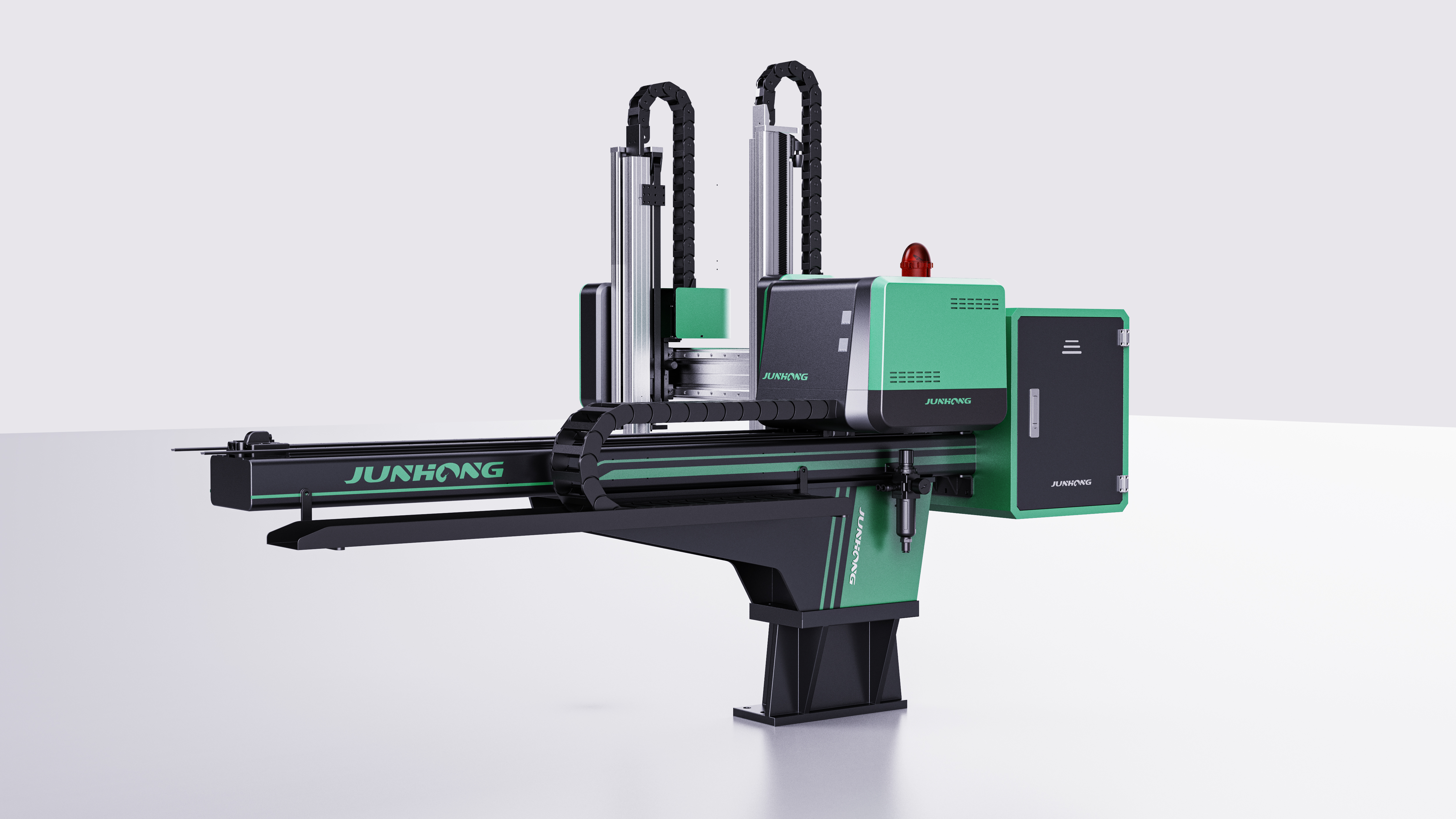 injection molding machine，Mechanical arm，steady，