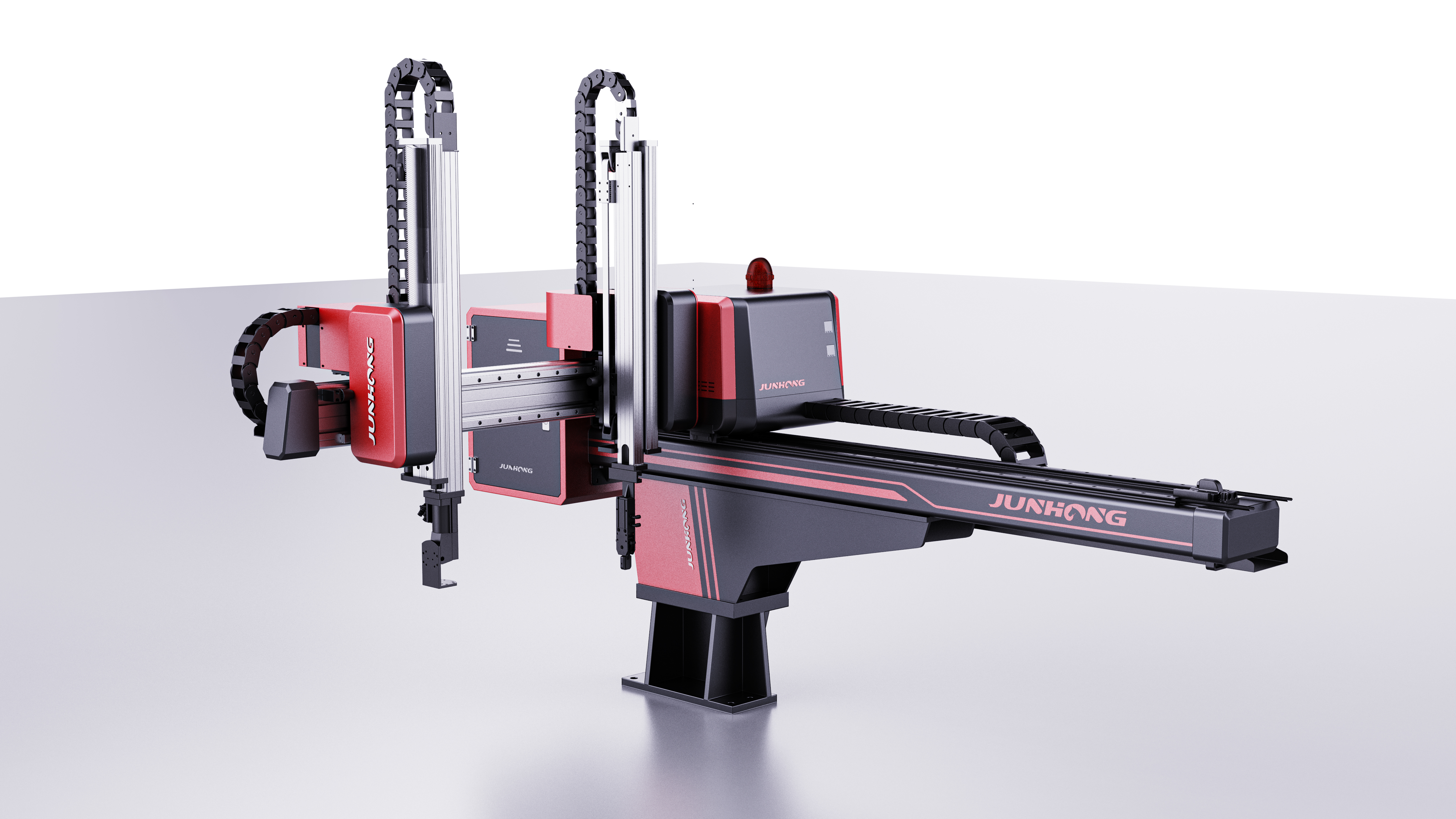 injection molding machine，Mechanical arm，steady，