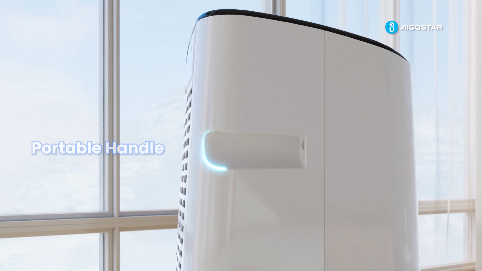 Product animation，small home appliances，Mobile air conditioner，indoor，