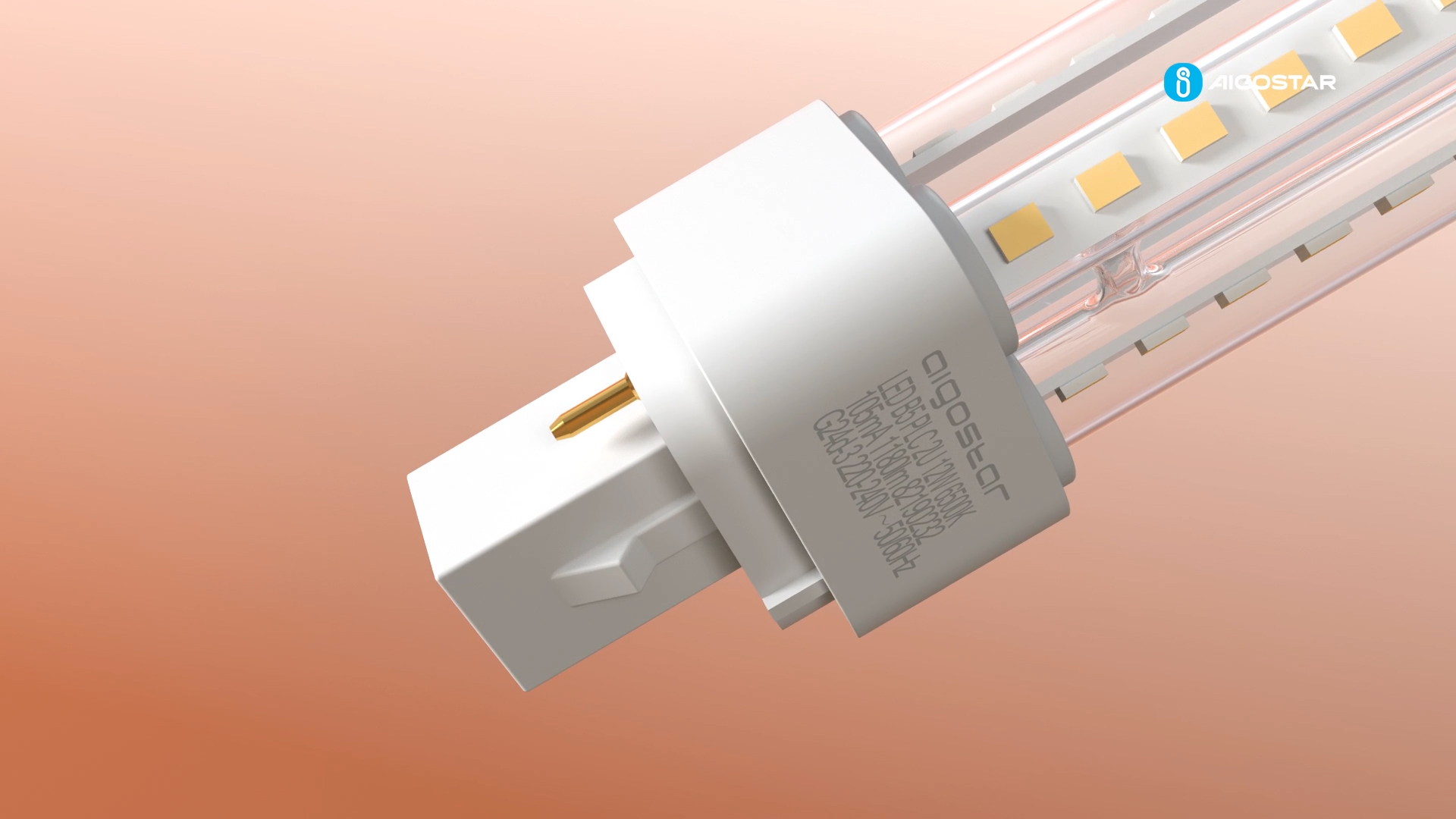 Product animation，Light bulb:，led plug tube，lighting，