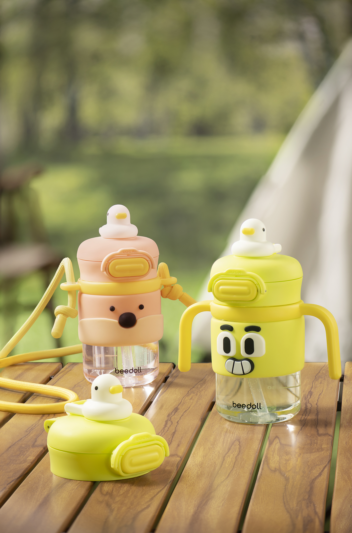 Water cup，Double drink，children，Straw cup，feeding bottle，coffee cup，milk cup，Strap water cup，