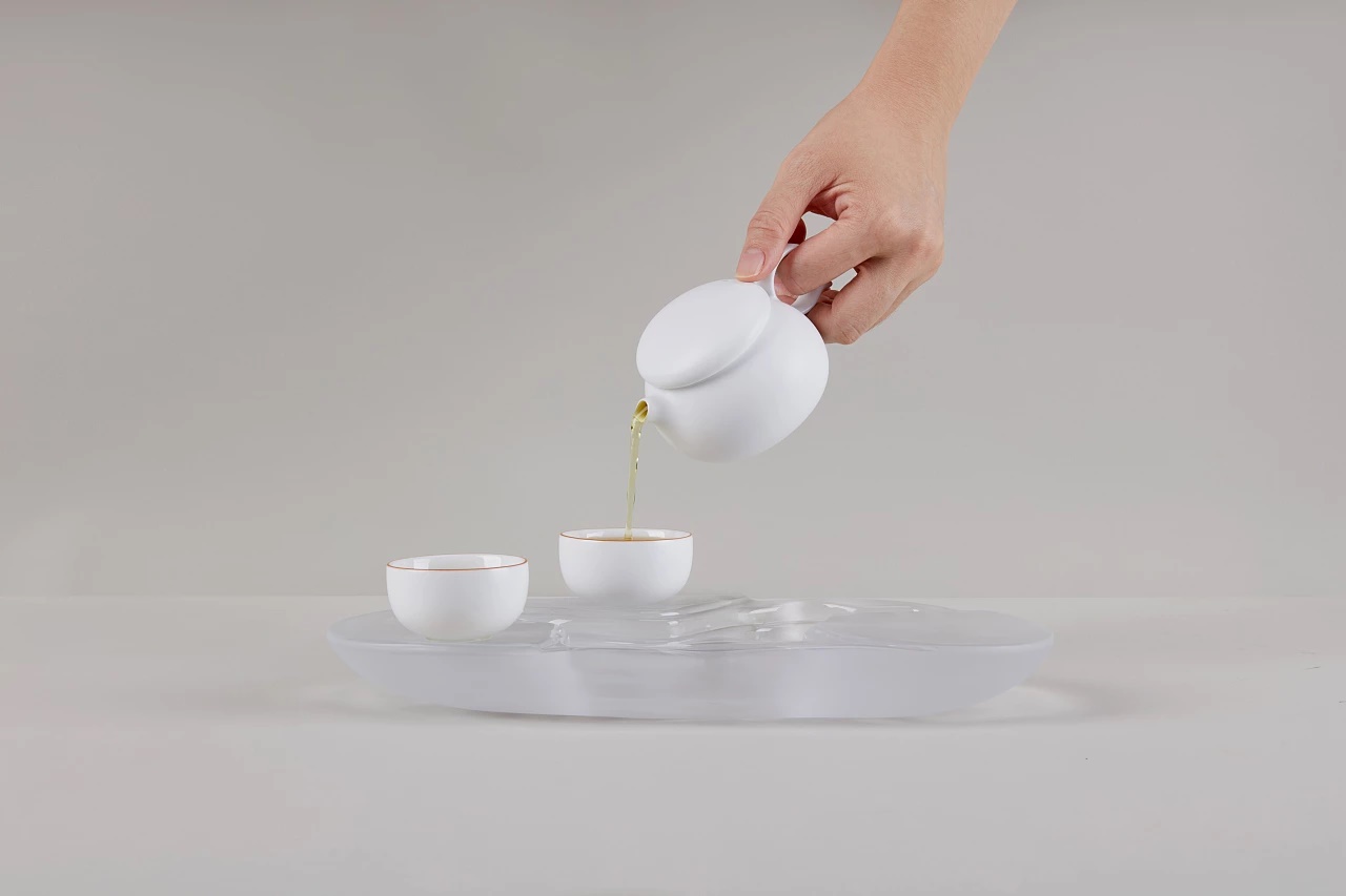 Original design，Aesthetic living home，Dry tea set，Creative culture，Art decoration，Glass ceramic plant，Quality lifestyle，Innovative design，