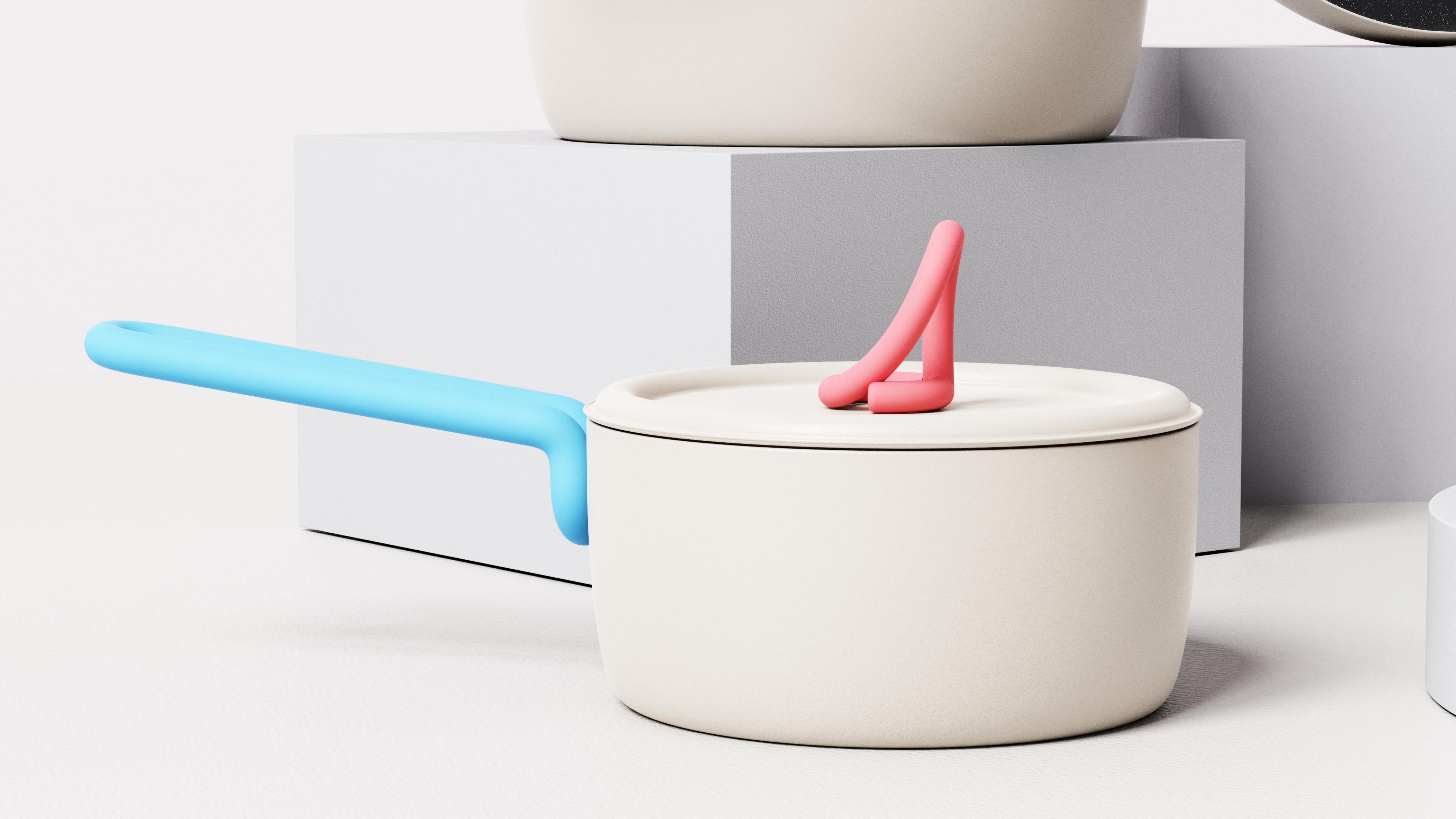 Pot design，Childlike style，