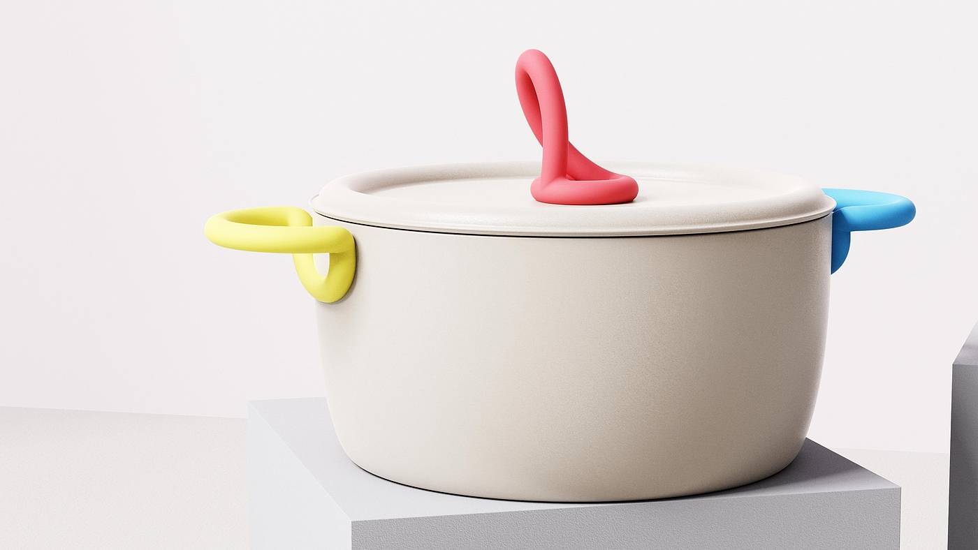 Pot design，Childlike style，