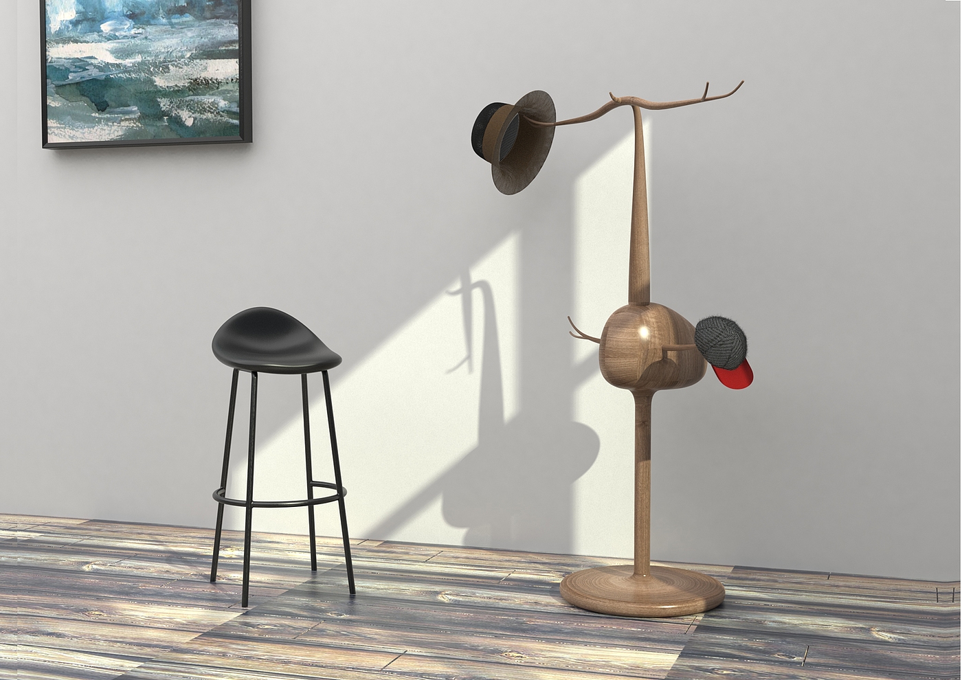 antler crane，