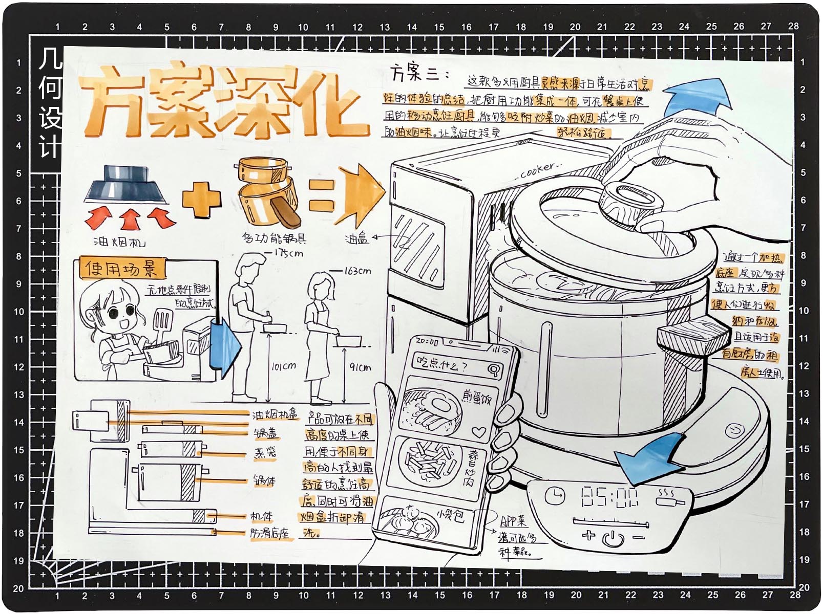 Guangzhou Academy of Fine Arts，product design，Hand drawn products，Hand drawn for postgraduate entrance examination，industrial design，Guangmei Postgraduate Entrance Examination，Quick questions for postgraduate entrance examination，