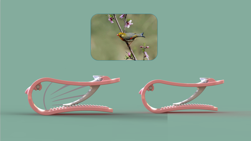 Quilt clip, bionic, simple，