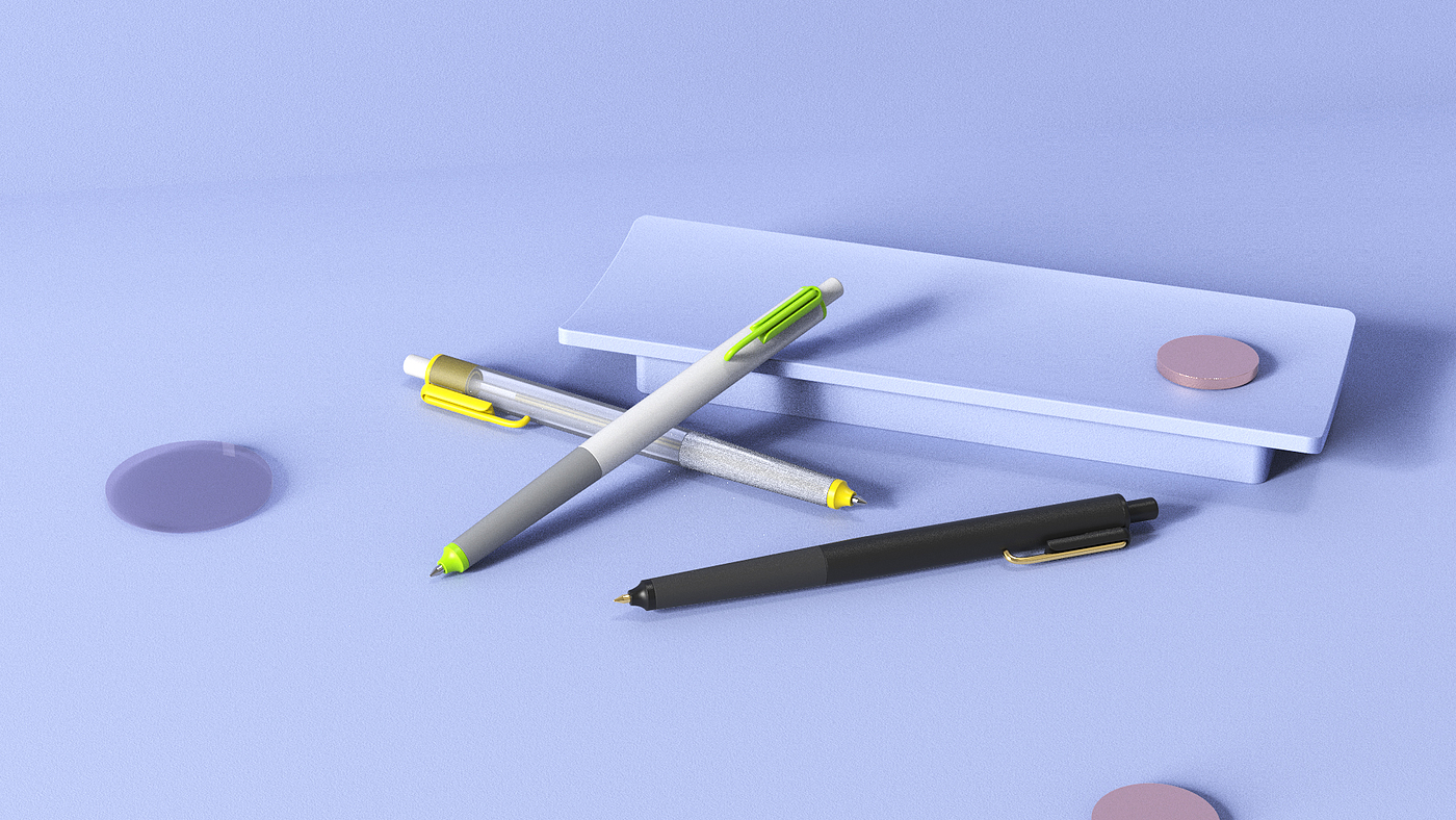 Stationery，Stationery Products ，industrial design，product design，Appearance design，Roller ball pen，