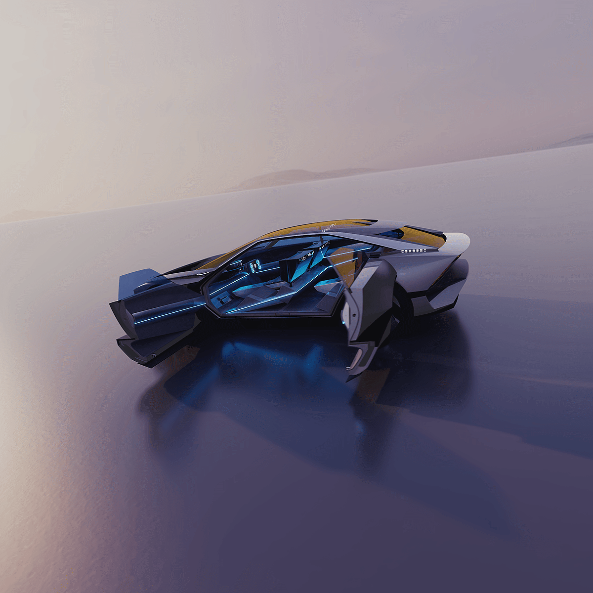 automobile，Sports car，Concept Car，cgi，