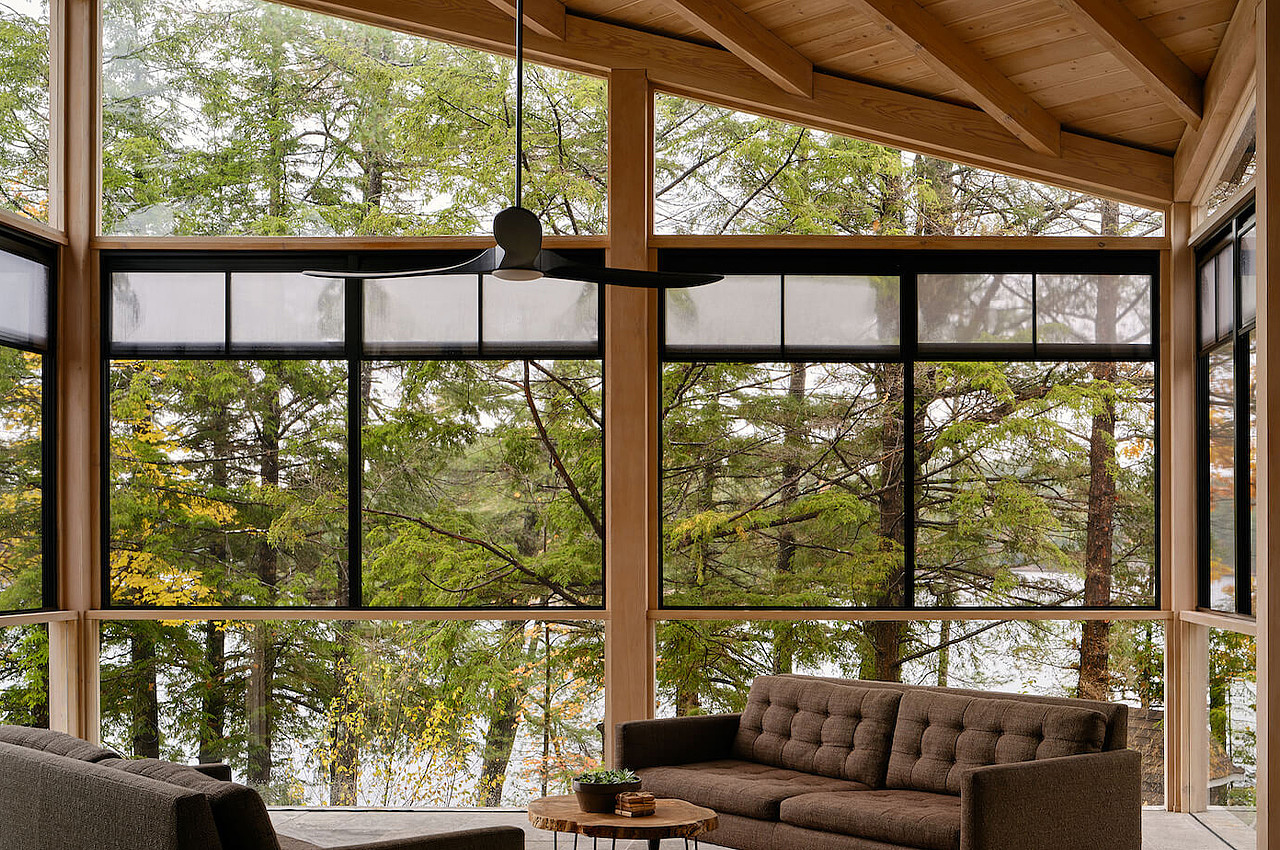 Wooden house，villa，Lakeside，