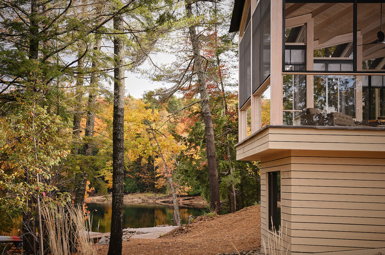 Wooden house，villa，Lakeside，