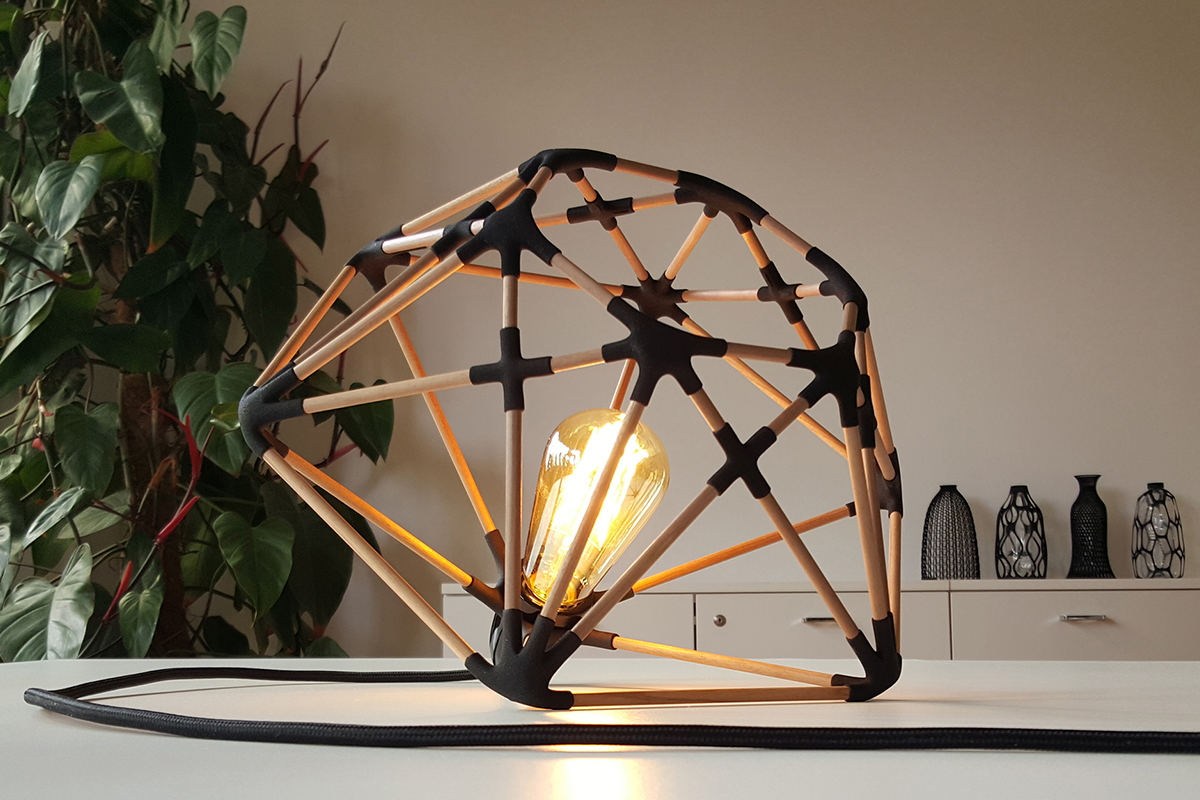 Lamp design，3D printing，geometric modeling ，
