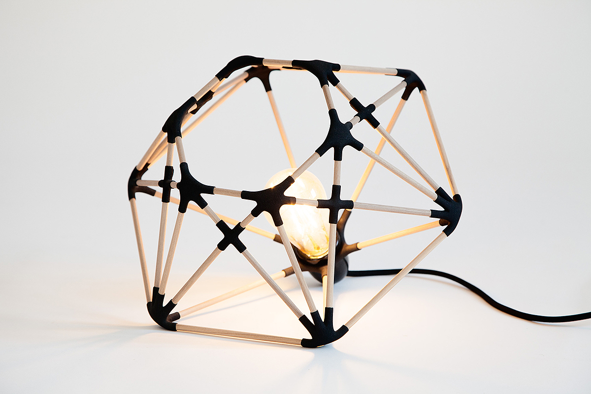 Lamp design，3D printing，geometric modeling ，