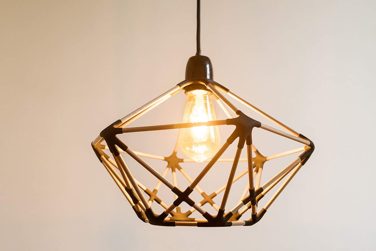Lamp design，3D printing，geometric modeling ，
