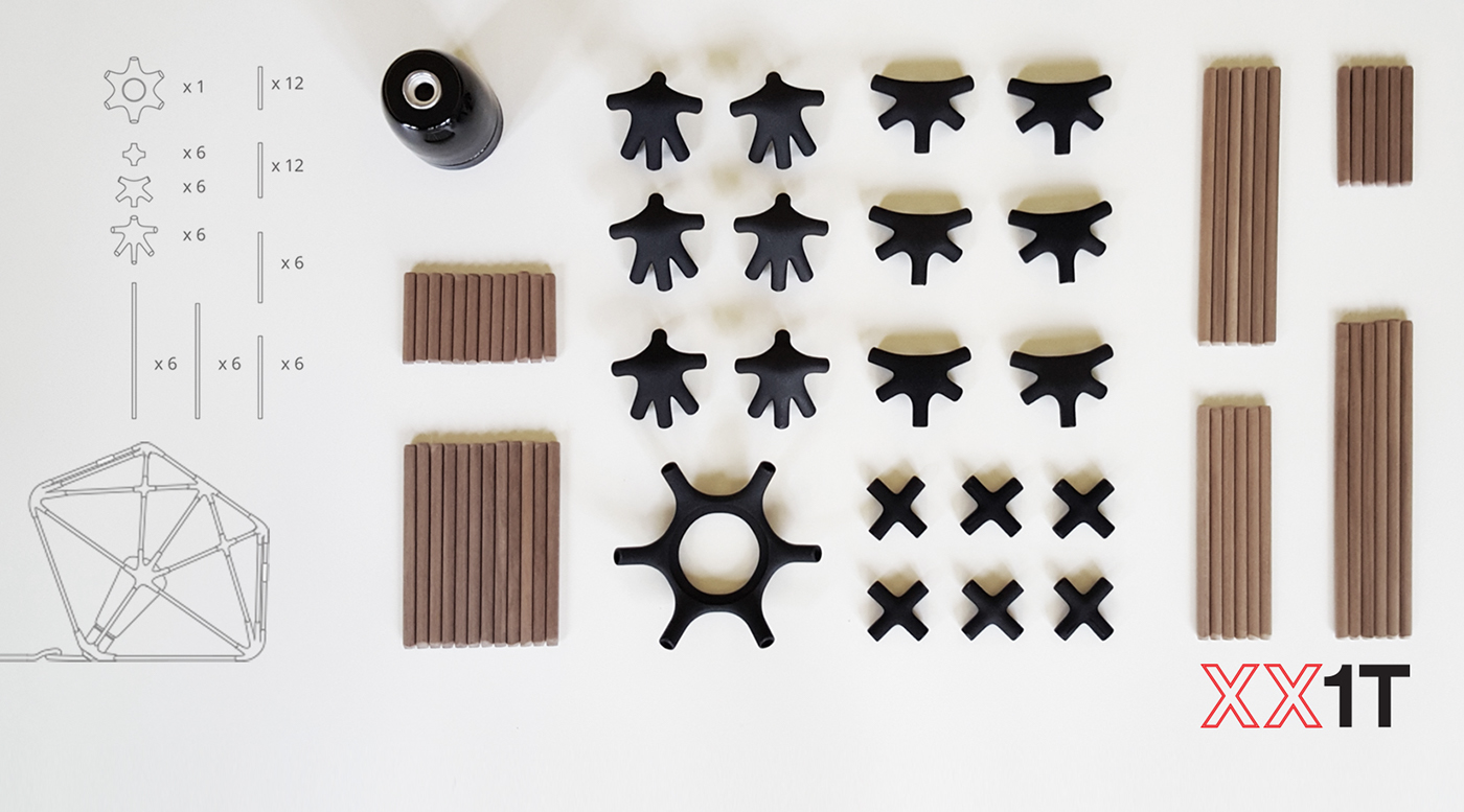 Lamp design，3D printing，geometric modeling ，