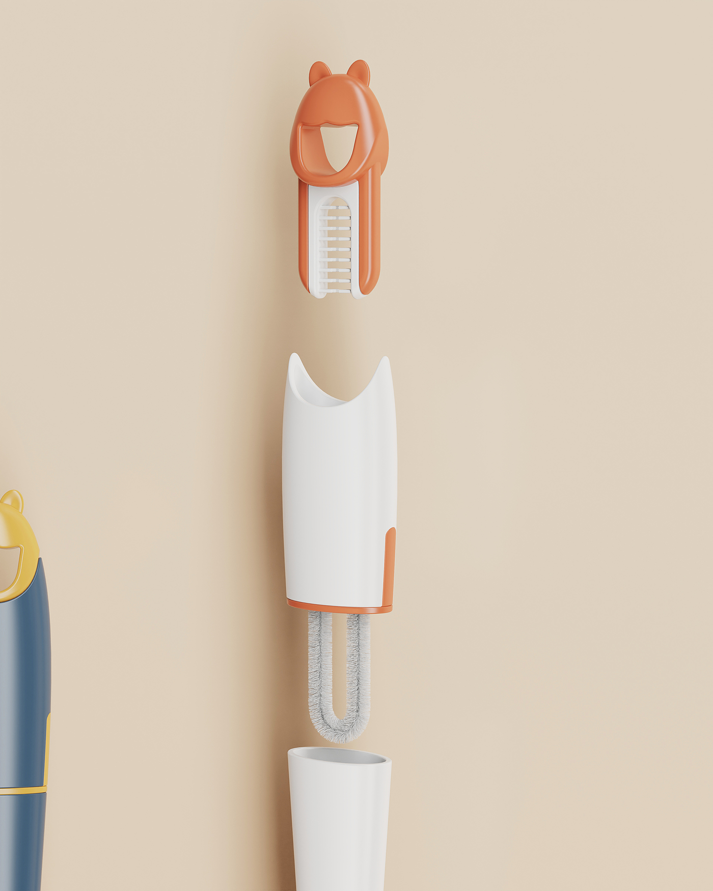 Multi-function cup brush，Cup brush，
