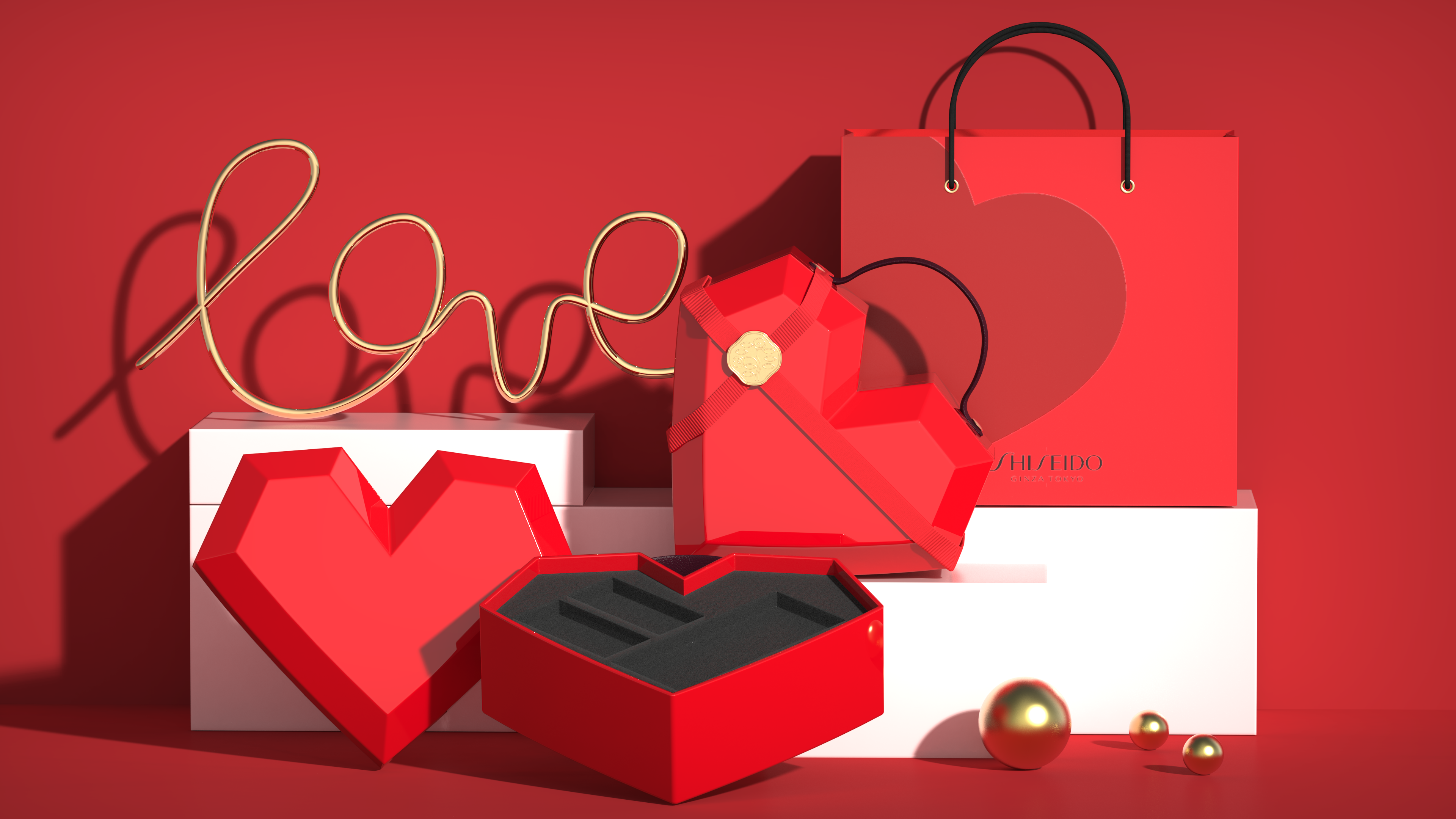 Beauty peripheral packaging design，