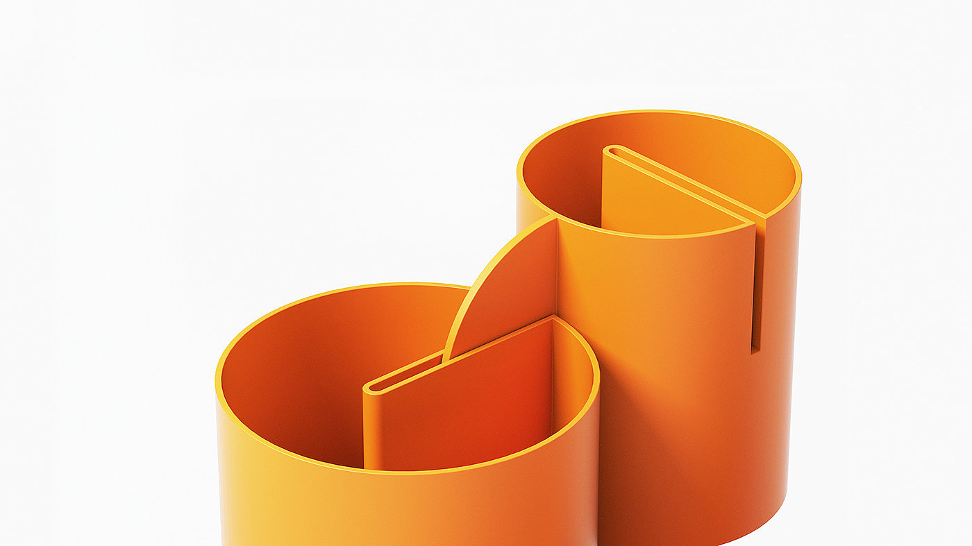 Stationery，pen container，Receive，