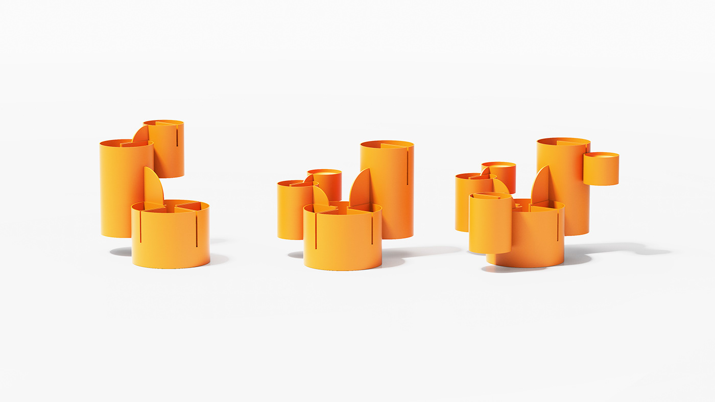 Stationery，pen container，Receive，