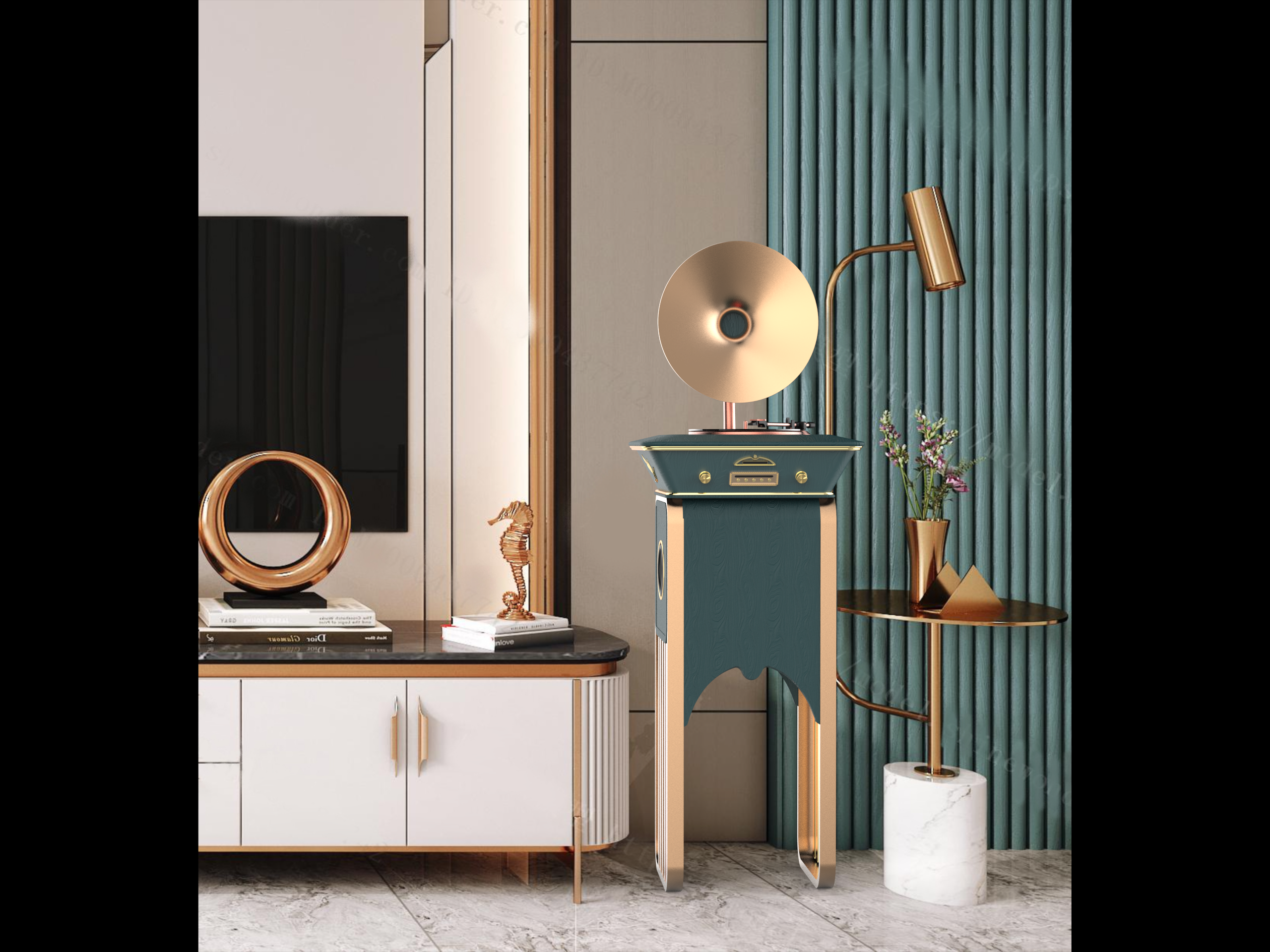 Light luxury，phonograph，Cultural and creative products，